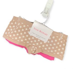 Isaac Mizrahi Boyshort Size Medium Panties 2 Pack
